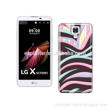 Wholesale custom print gel mobile phone case for LG X Screen K500 phone case